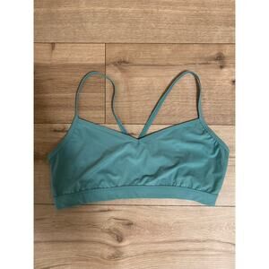 All In Motion Cross Back Sports Bra Size XL Green